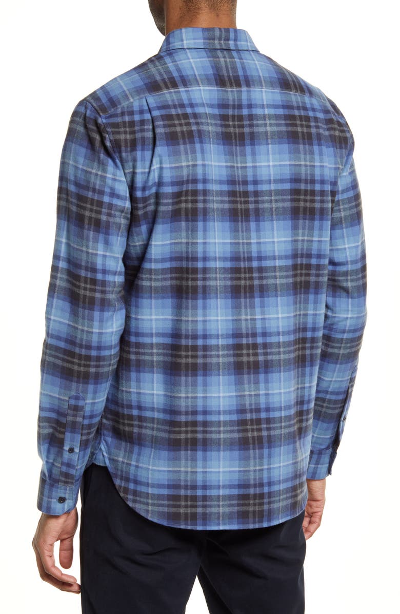 Vince Norden Classic Fit Plaid Button-Up Shirt, Alternate, color, 