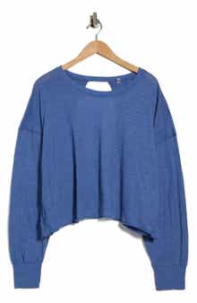 Free People FP Movement My Time Layer Open Back Crop Top