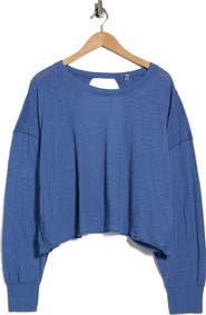 Free People FP Movement My Time Layer Open Back Crop Top