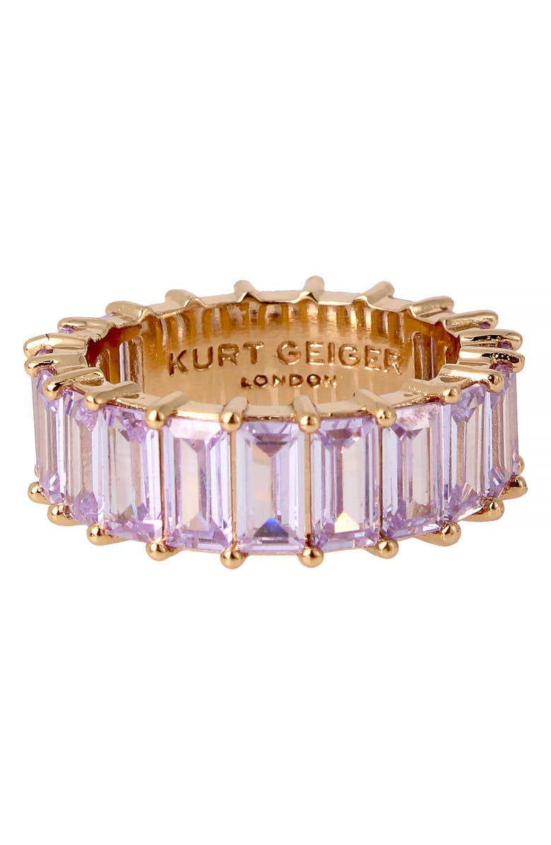 Kurt Geiger London Baguette Crystal Ring, Alternate, color,