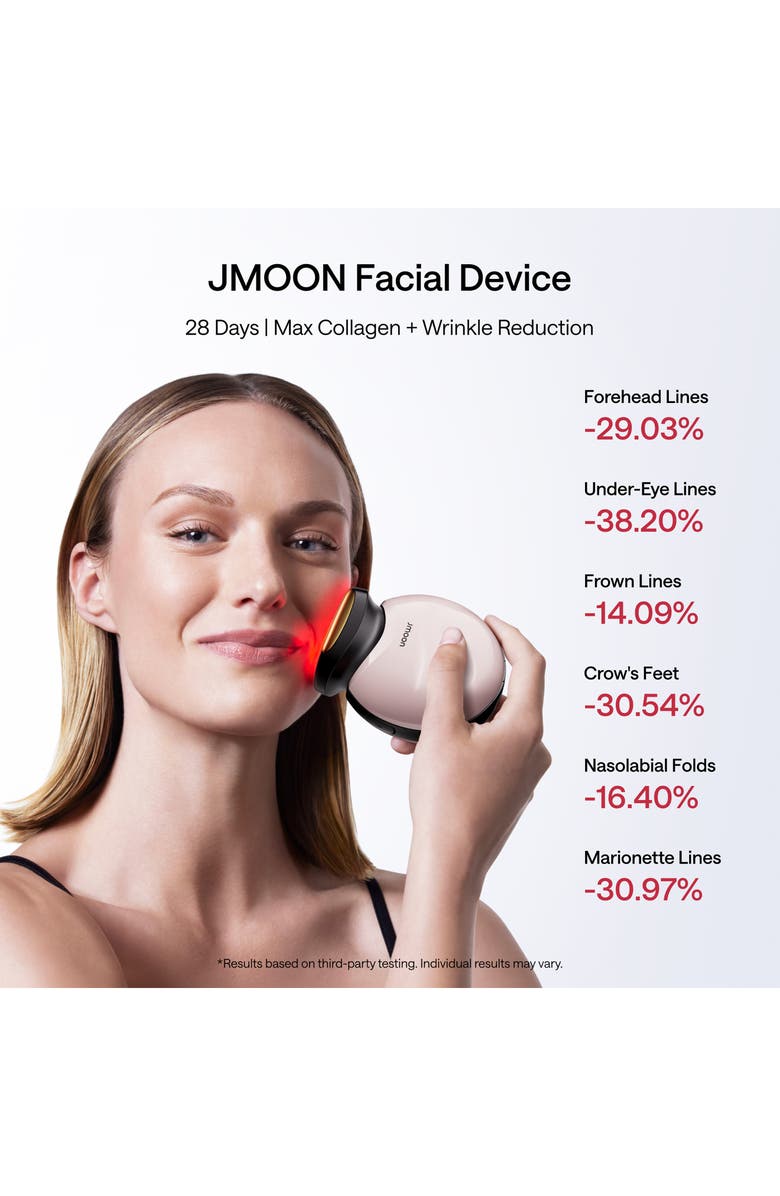 JMOON NouvelleSkin Microcurrent & LED Facial Toning Device, Alternate, color, 