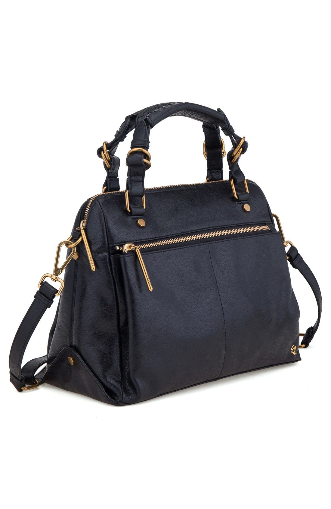'Olvera' Satchel, Alternate, color, BLACK CANDY