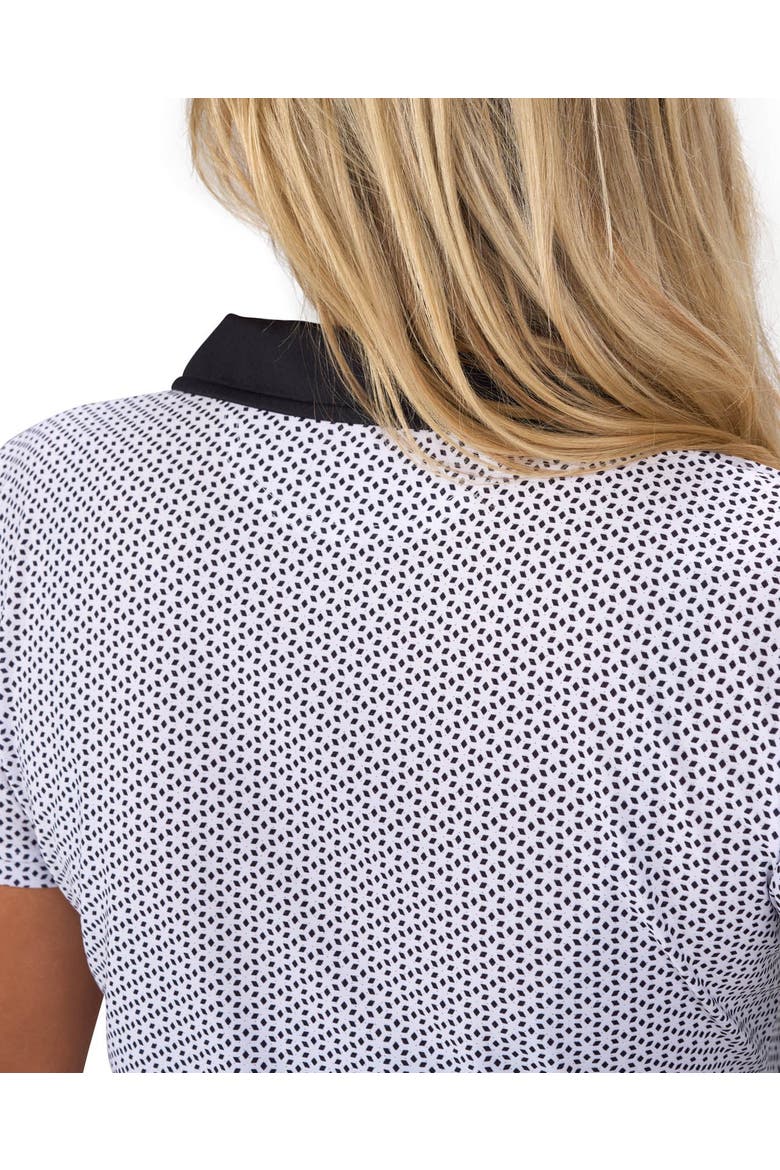 Asteria Polo, Alternate, color, White