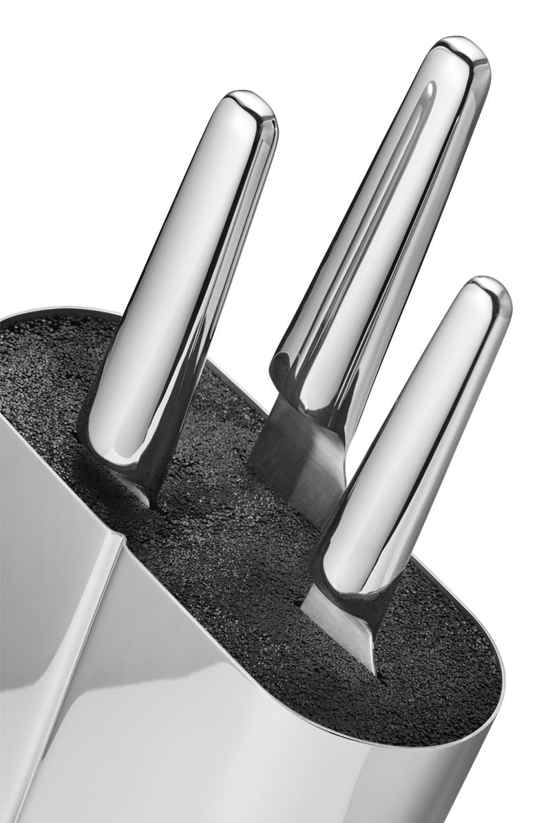 Georg Jensen Alfredo Stainless Steel Knife Stand, Alternate, color, Stainless Steel