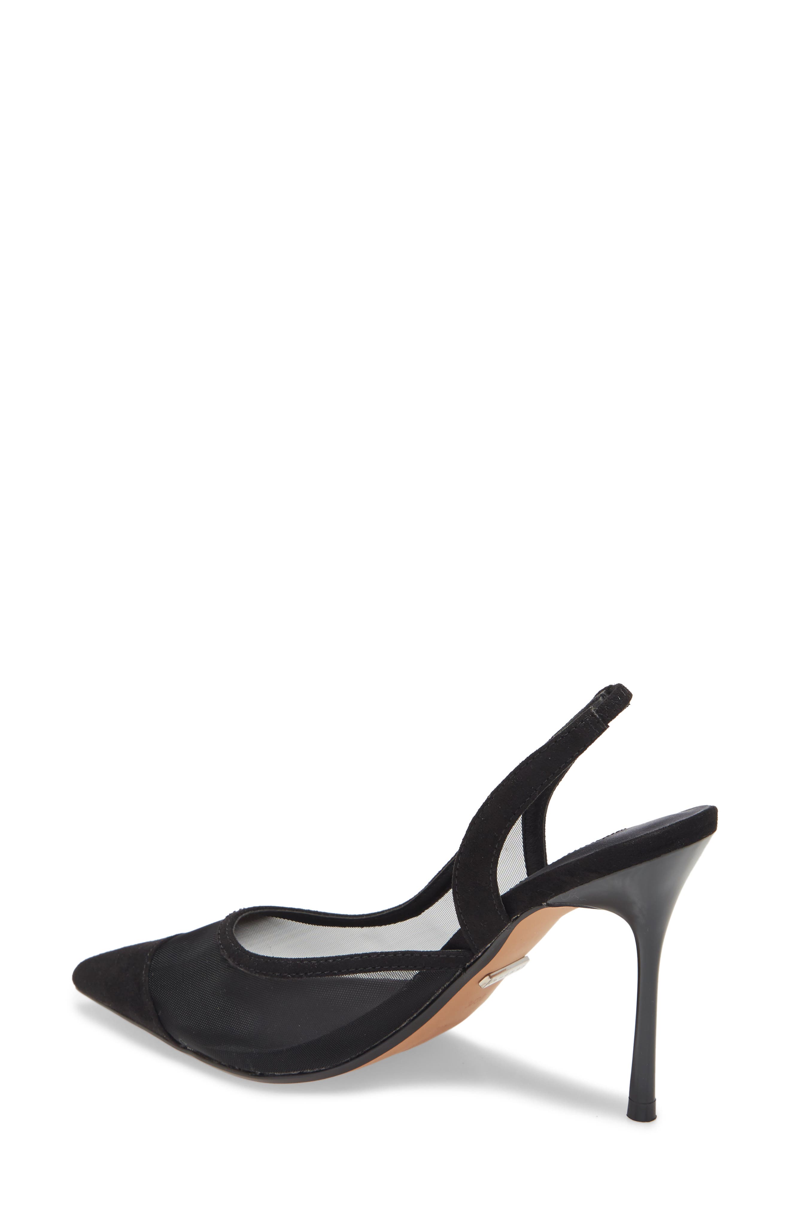 Topshop Fate Pointed Toe Mesh Pump, Alternate, color, 