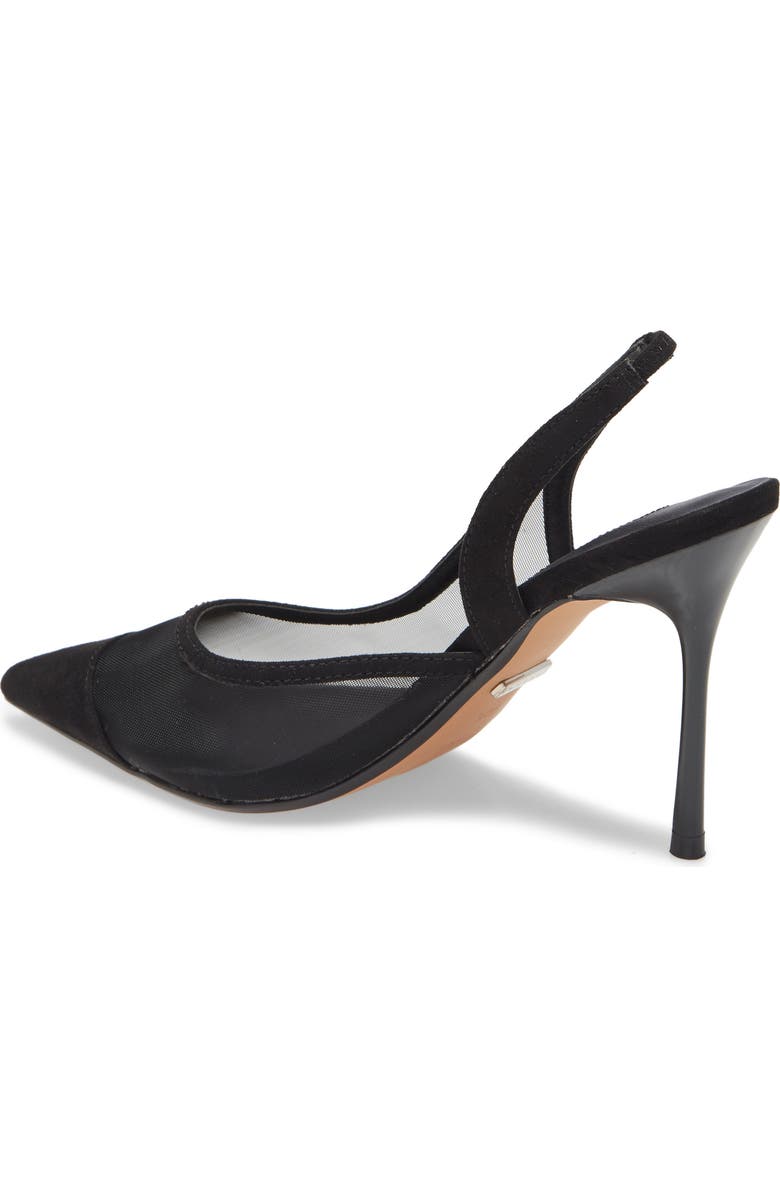 Topshop Fate Pointed Toe Mesh Pump, Alternate, color,