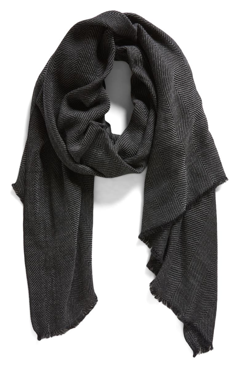 Tasha Zigzag Scarf, Alternate, color,