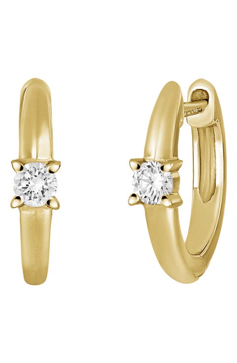 Liora Diamond Statement Hoop Earrings (Nordstrom Exclusive)