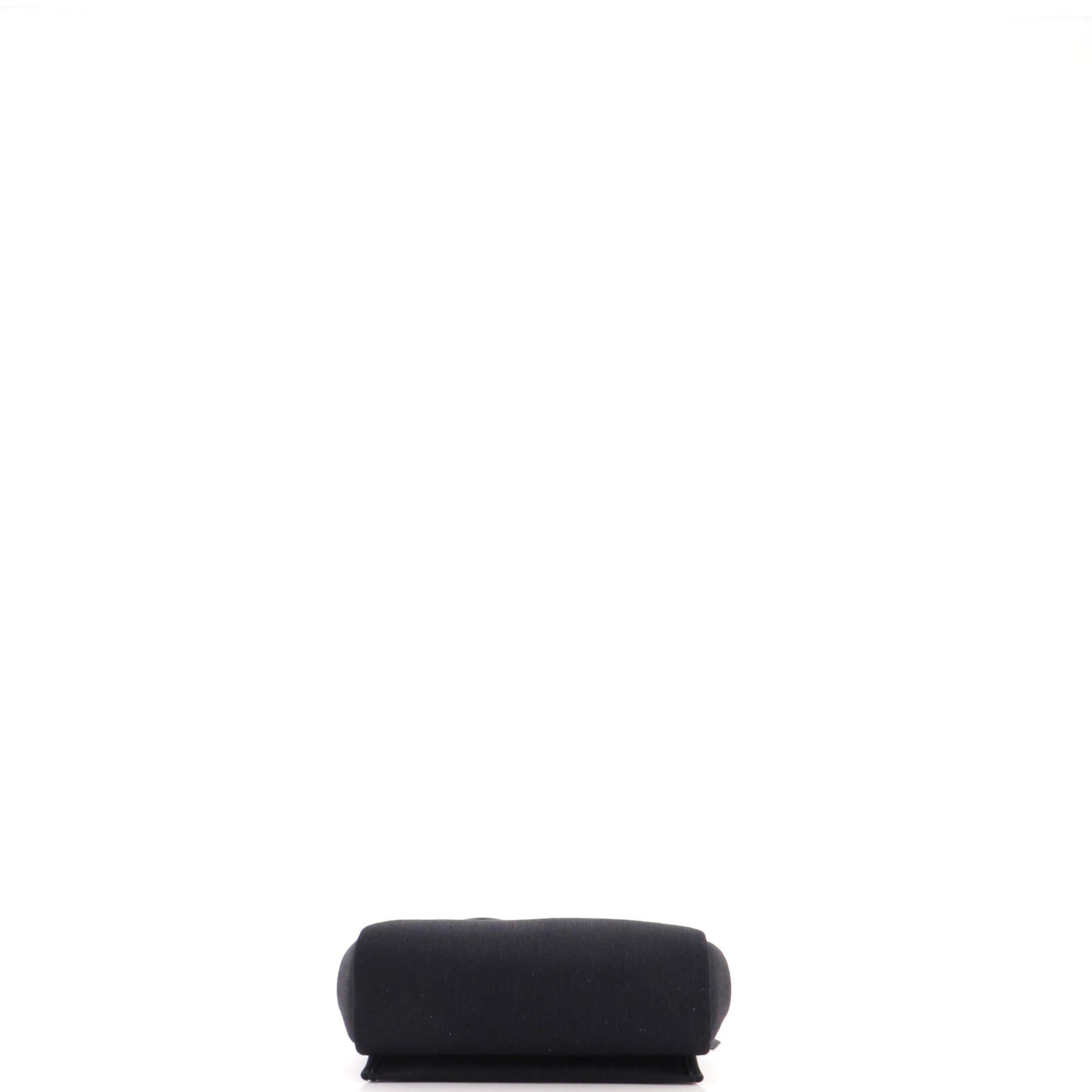 Herbag Zip Toile and Leather 20, Alternate, color, Black