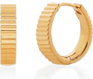 Monica Vinader Disco Huggie Hoop Earrings