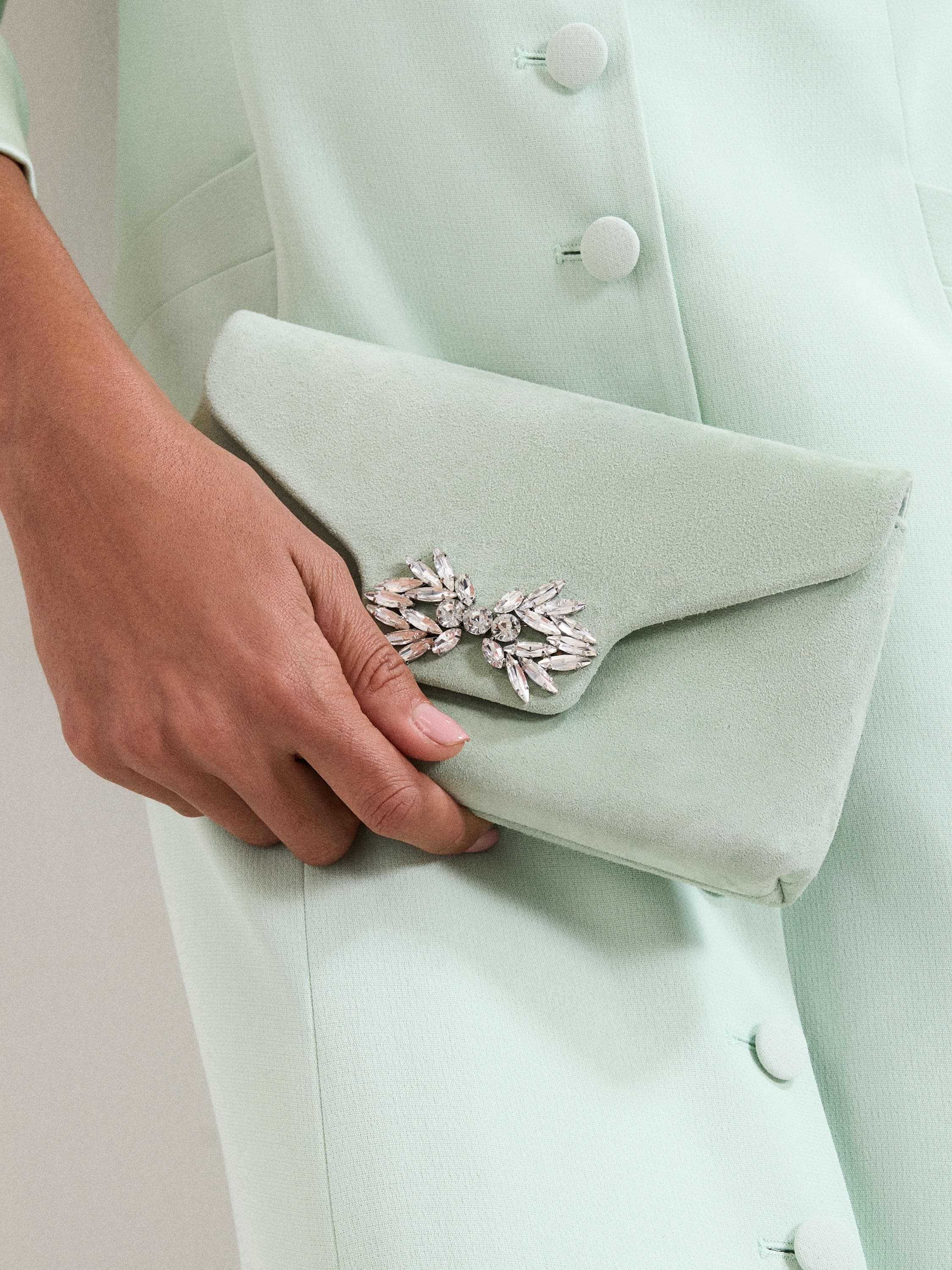 Phase Eight Sparkle Clutch Bag, Alternate, color, 