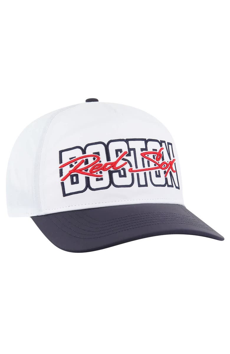 '47 Men's '47 White Boston Red Sox Lineman Hitch Adjustable Hat, Alternate, color, White