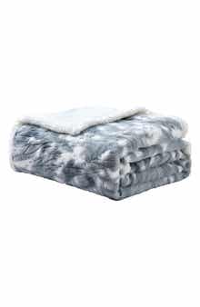 Luxury Home Alaska Faux Fur Throw Blanket
