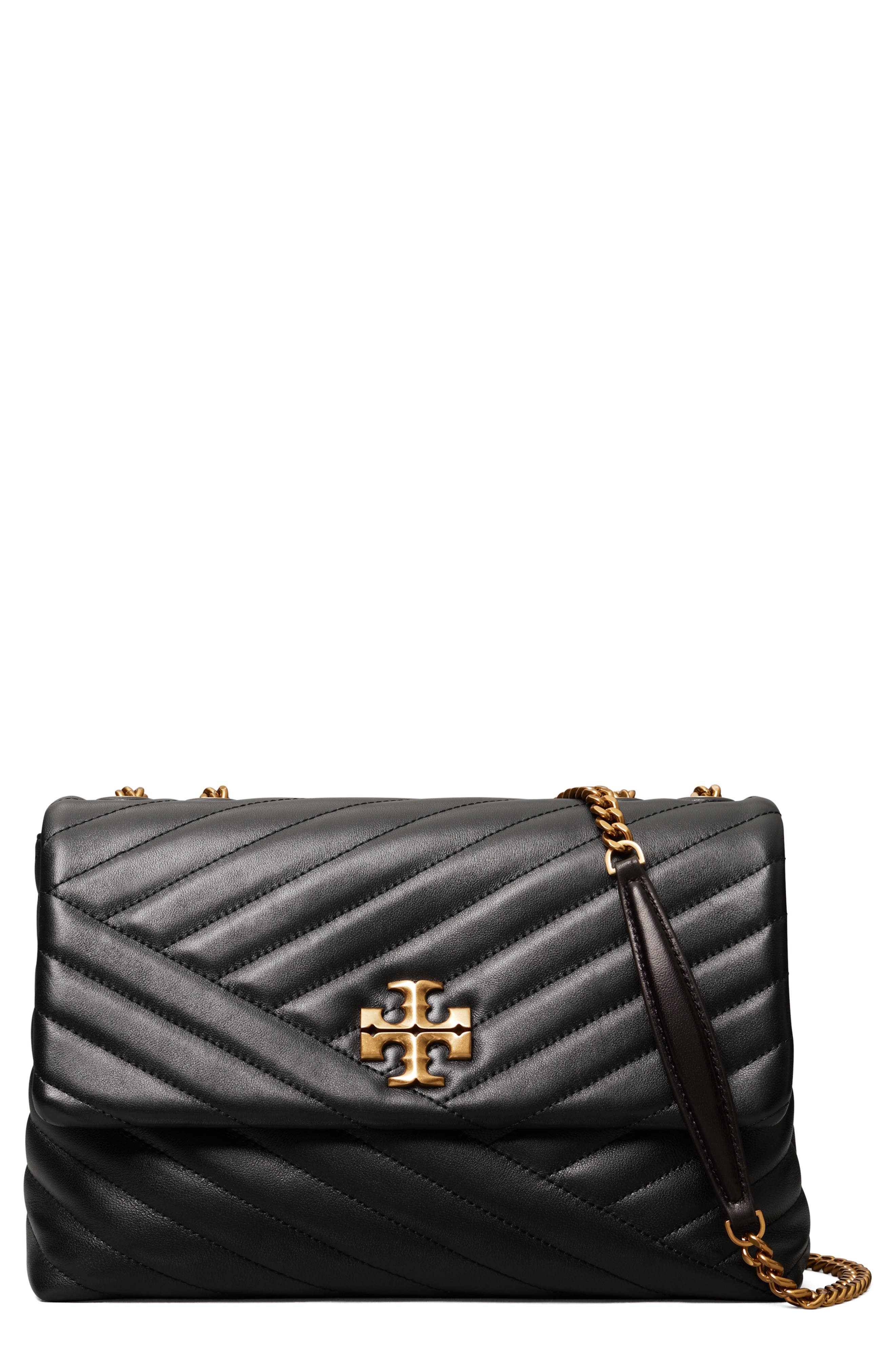 Tory Burch Kira Chevron Convertible Shoulder Bag, Main, color, 