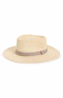 NORDSTROM RACK Straw Gambler Hat