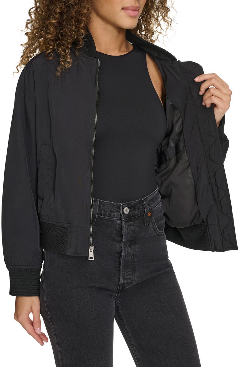 Levi's<sup>®</sup> Relaxed Bomber Jacket, Alternate, color, Black