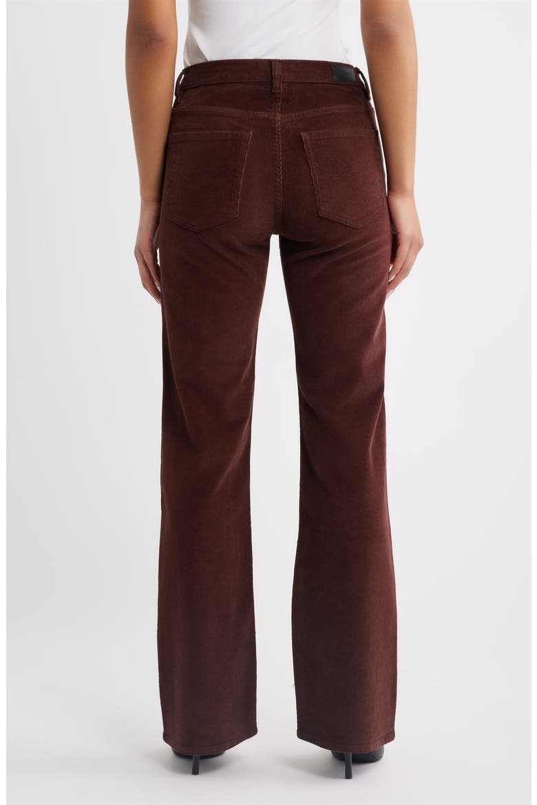 Bella Mid Rise Slim Bootcut Corduroy Jeans, Alternate, color, SYRAH CORD
