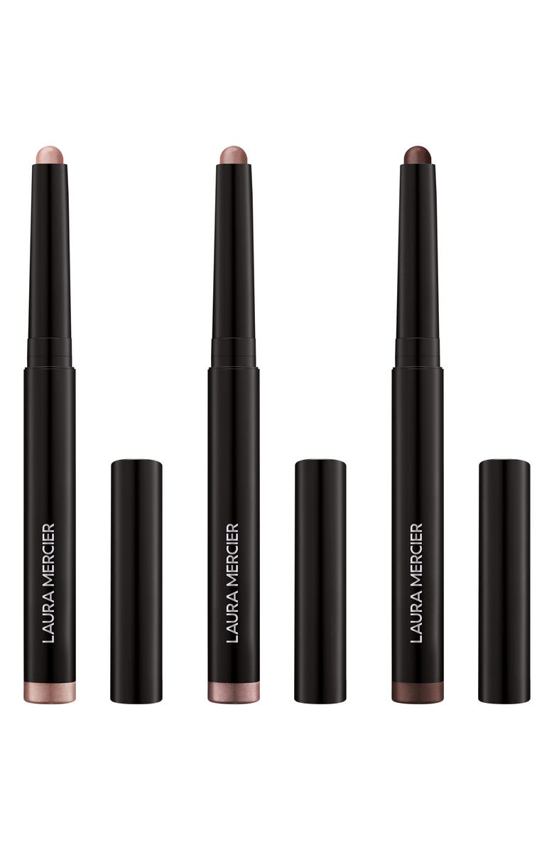 Laura Mercier Caviar Stick Eyeshadow Trio $99 Value, Main, color,