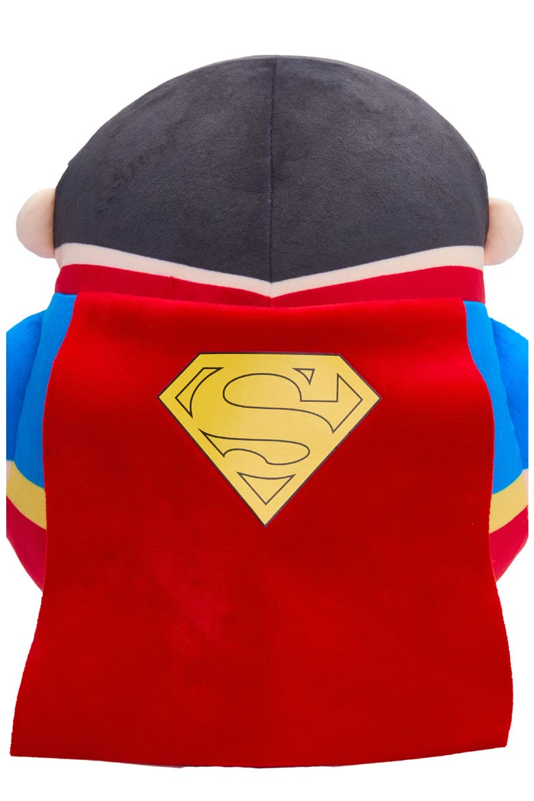 Superman Blob Plush Stuffed Animal, Alternate, color, BLUE/ RED
