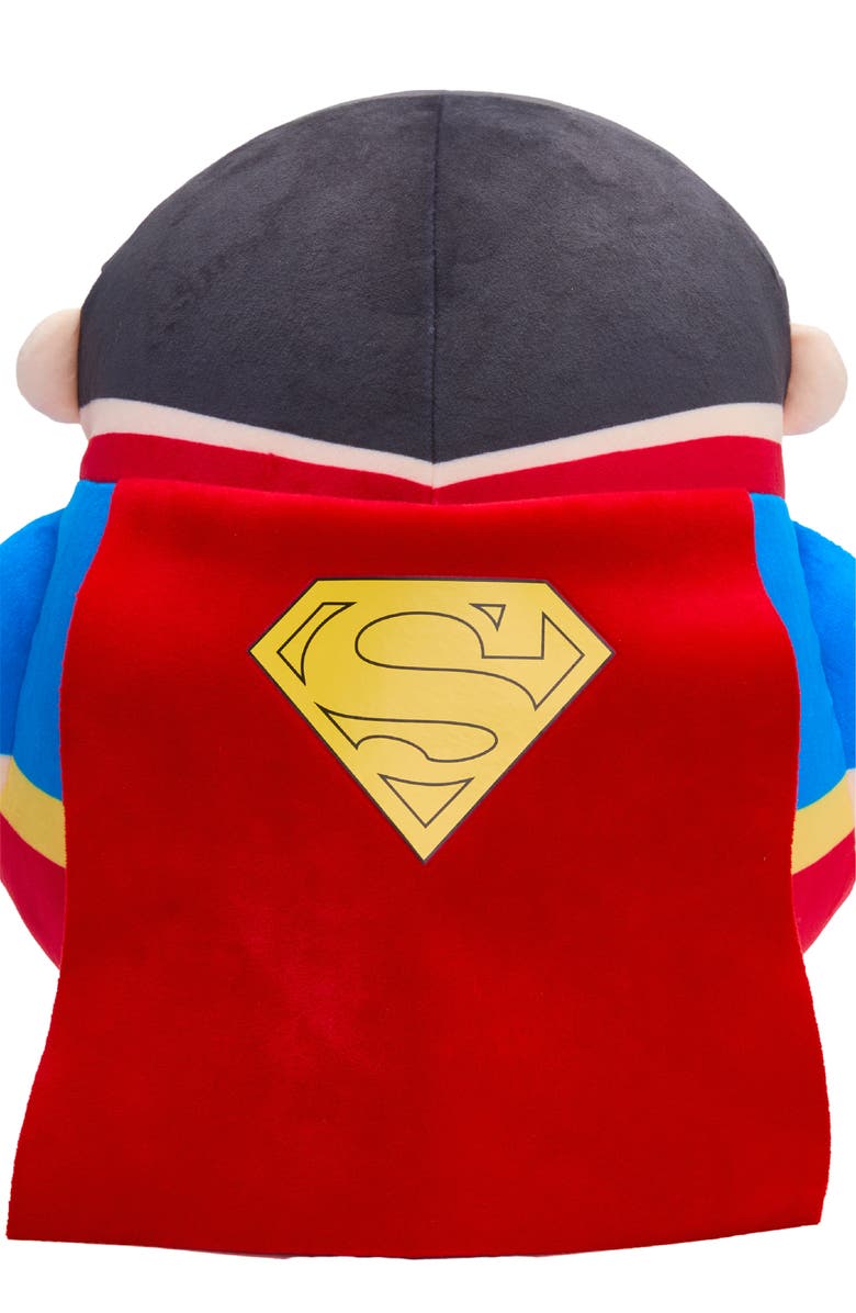 FAO Schwarz Superman Blob Plush Stuffed Animal, Alternate, color, Blue/ Red