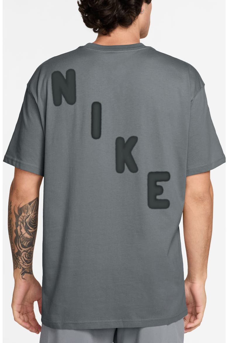 Athletic Club Cotton Graphic T-Shirt, Alternate, color, SMOKE GREY/ BLACK