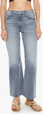 MOTHER The Bookie Ankle Wide Leg Jeans