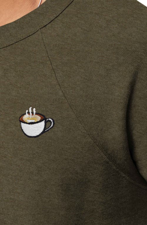 DALIX DALIX CAPPUCCINO FLEECE SWEATSHIRT 
