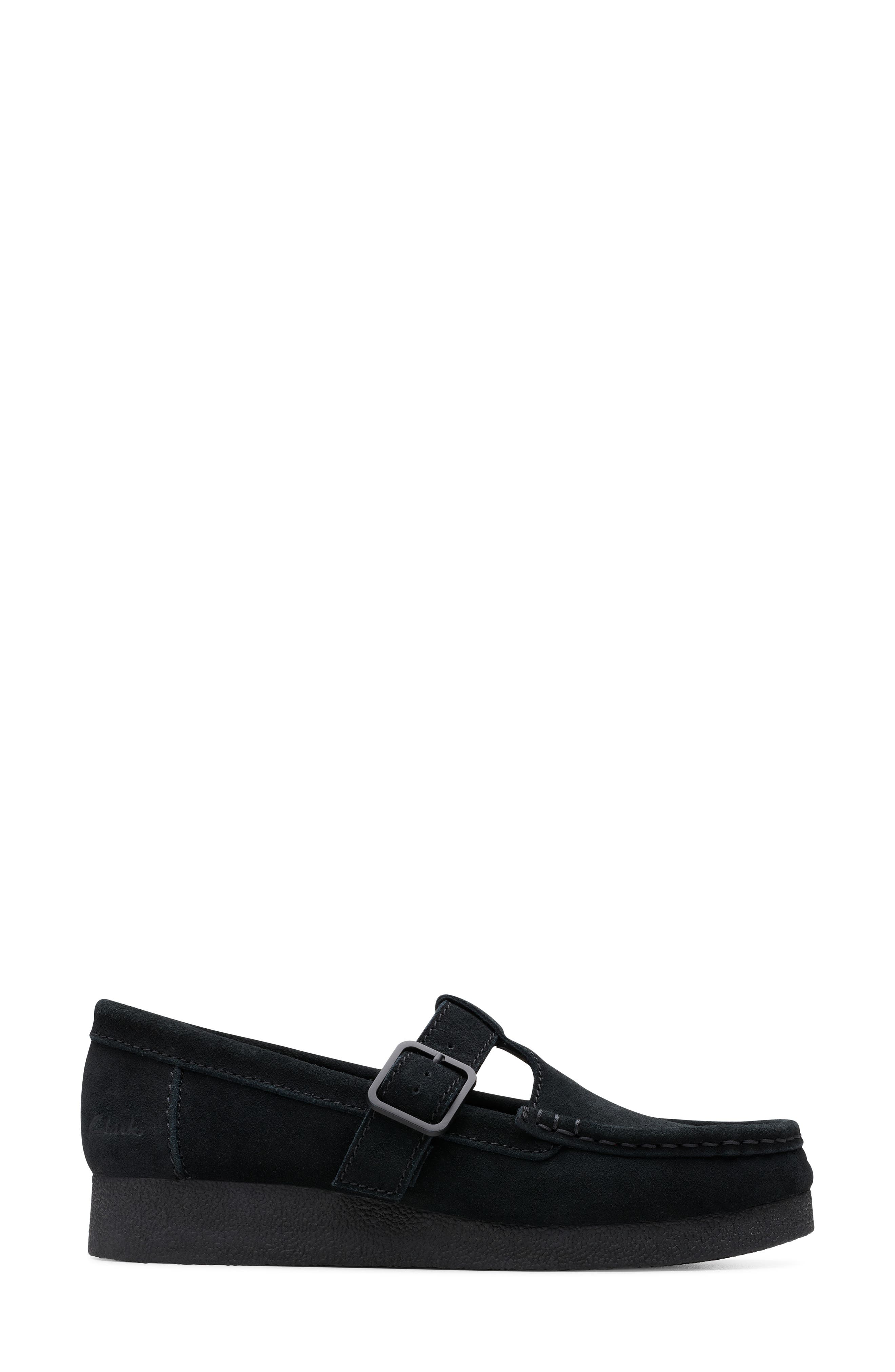 Wallabee Evo Bar Mary Jane, Alternate, color, BLACK SDE