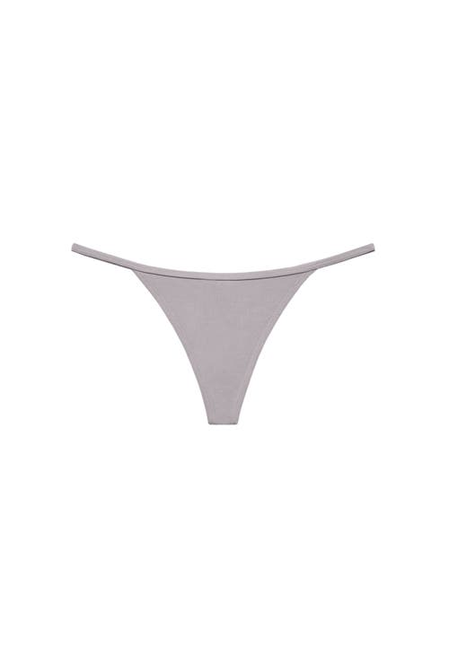 Cuup The String Thong In Gray
