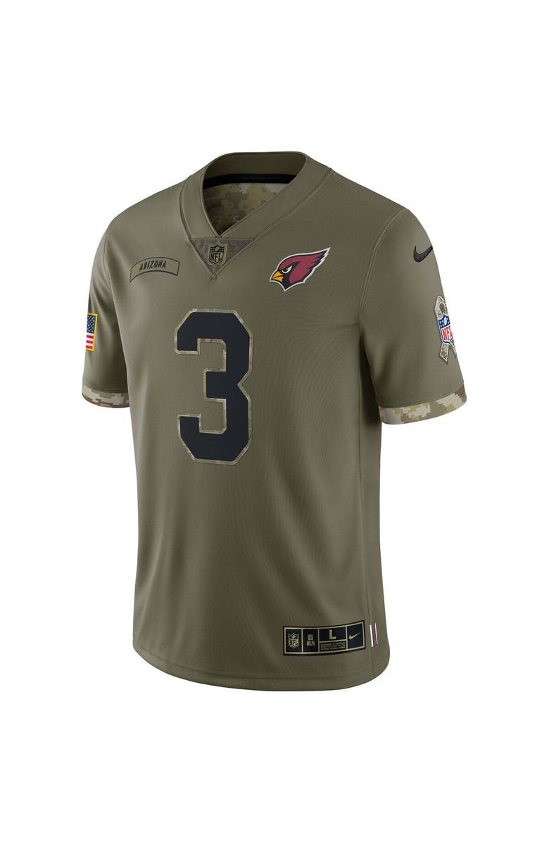 Nike Men's Nike Budda Baker Olive Arizona Cardinals 2022 Salute To Service Limited Jersey, Alternate, color, 