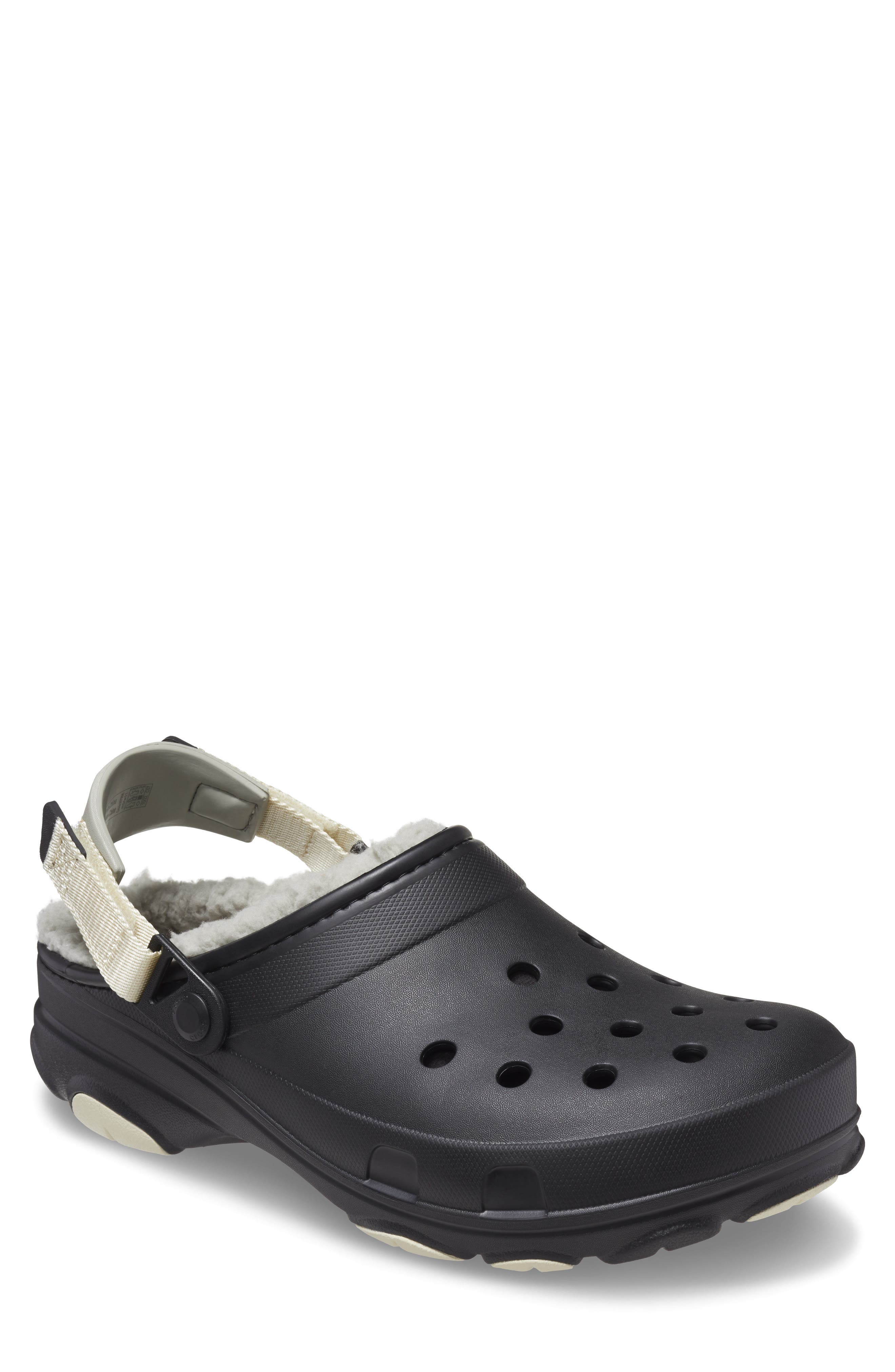 CROCS All-Terrain Faux Fur Lined Clog, Main, color, 
