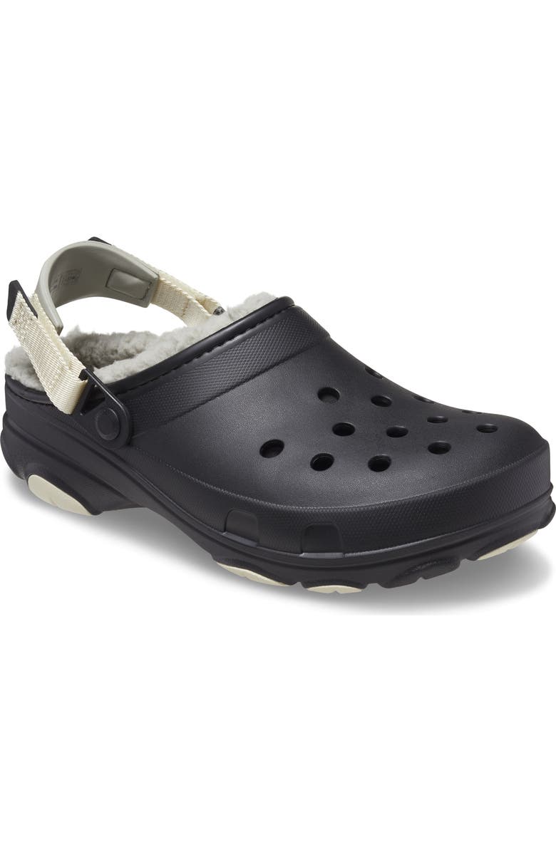 CROCS All-Terrain Faux Fur Lined Clog, Main, color,