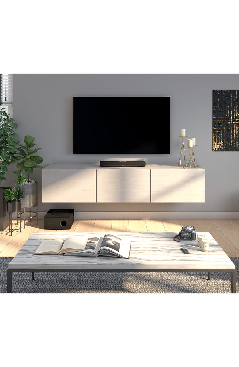 Yamaha SR-C30A 2.1 Channel Compact Sound Bar System with Wireless 50W Subwoofer, Alternate, color, Black