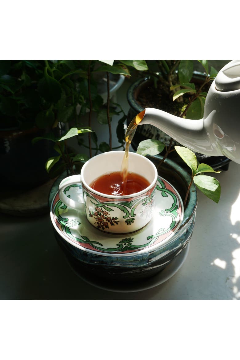 Always Marie Cup & Saucer, Alternate, color, Multi