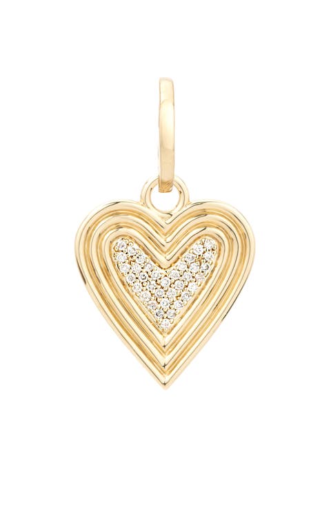 Make Your Move Diamond Heart Pendant