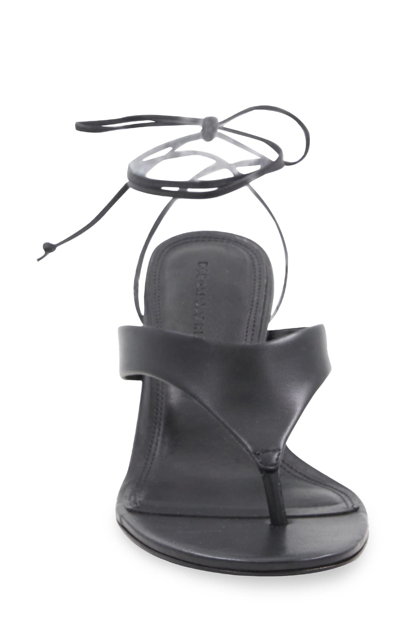 BCBGMAXAZRIA Qwyn Ankle Strap Sandal, Alternate, color, Black