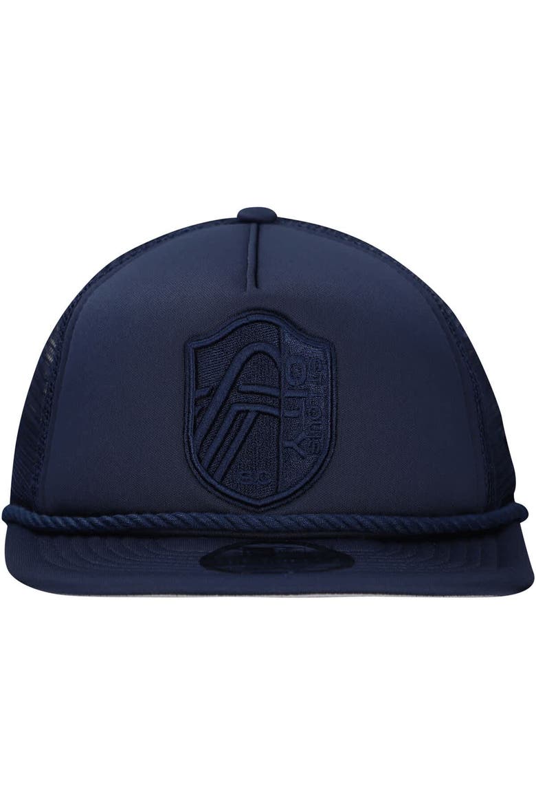 Men's New Era Navy St. Louis City SC Tone Golfer Snapback Hat, Alternate, color, Navy