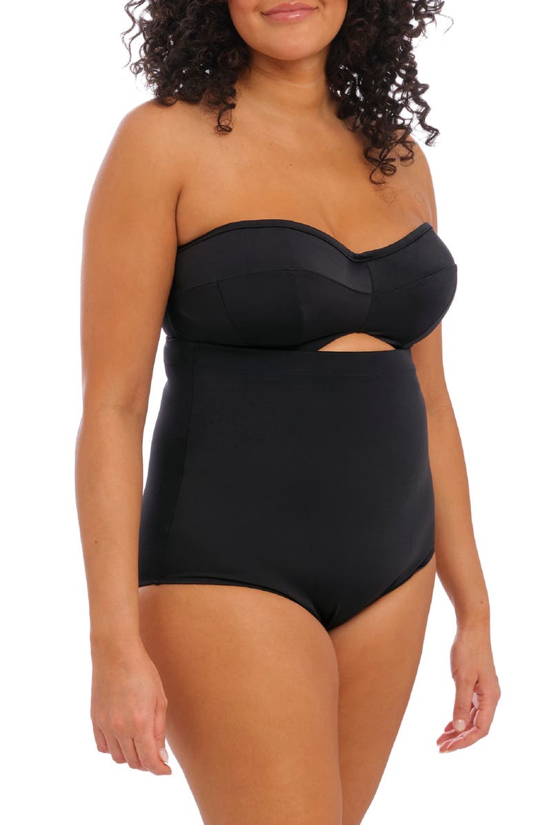 Elomi High Waist Swim Brief, Alternate, color,