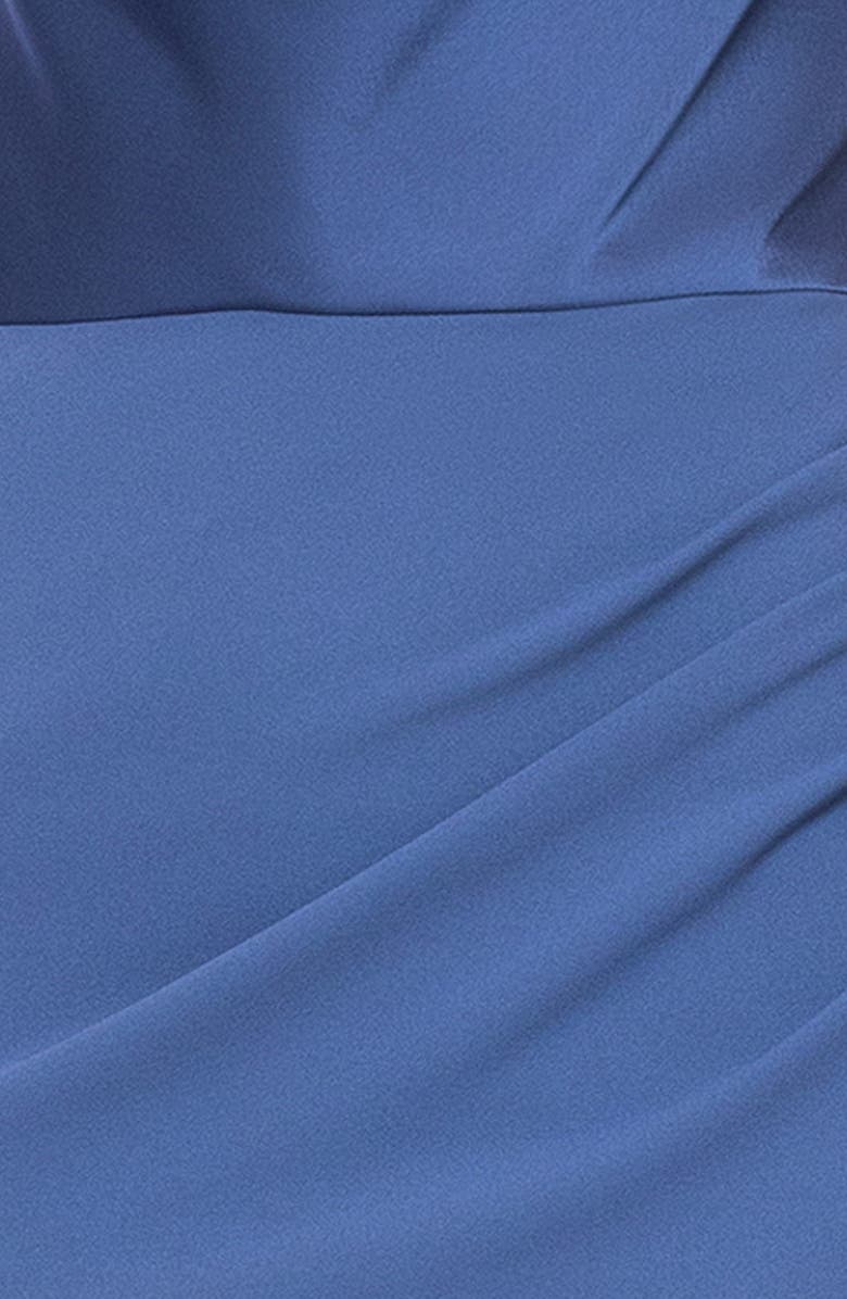 Betsy & Adam Cowl Neck Satin Dress, Alternate, color, 