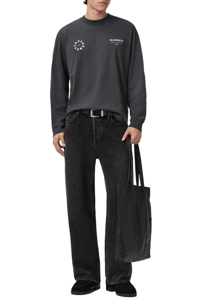 Kindred Long Sleeve Graphic T-Shirt, Alternate, color, WASHED BLACK