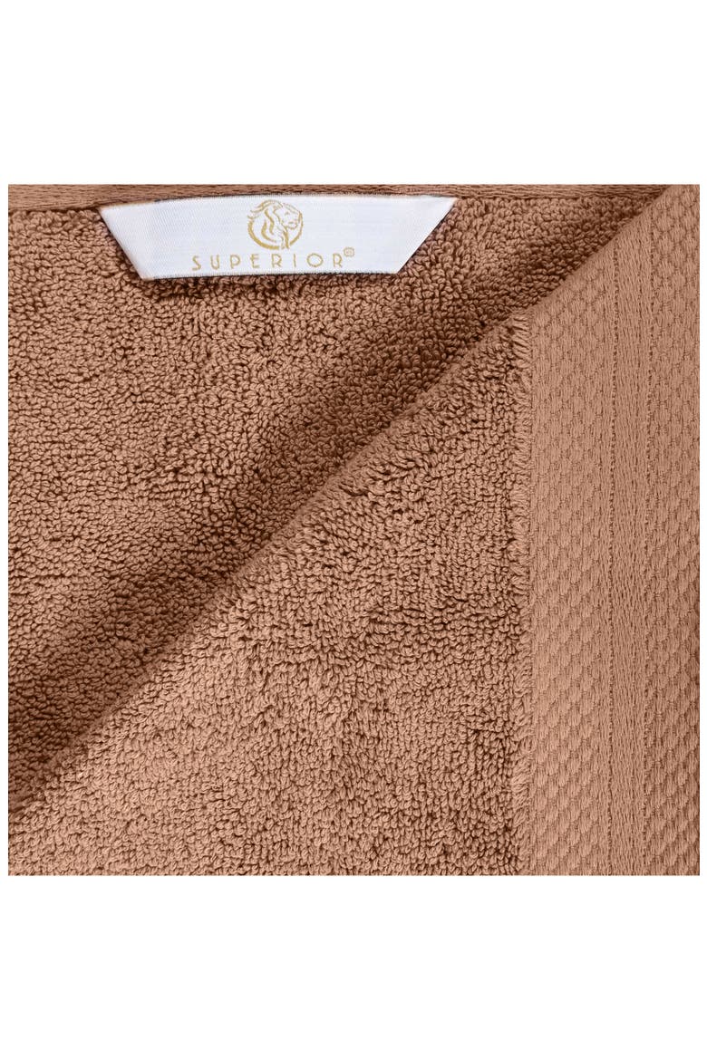 Aria 3-Piece Turkish Cotton Towel Set, Alternate, color, TAUPE