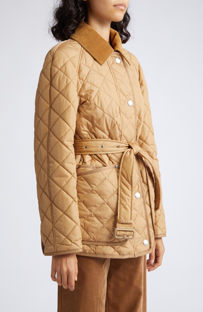 Burberry Penston Quilted Field Jacket, Alternate, color,