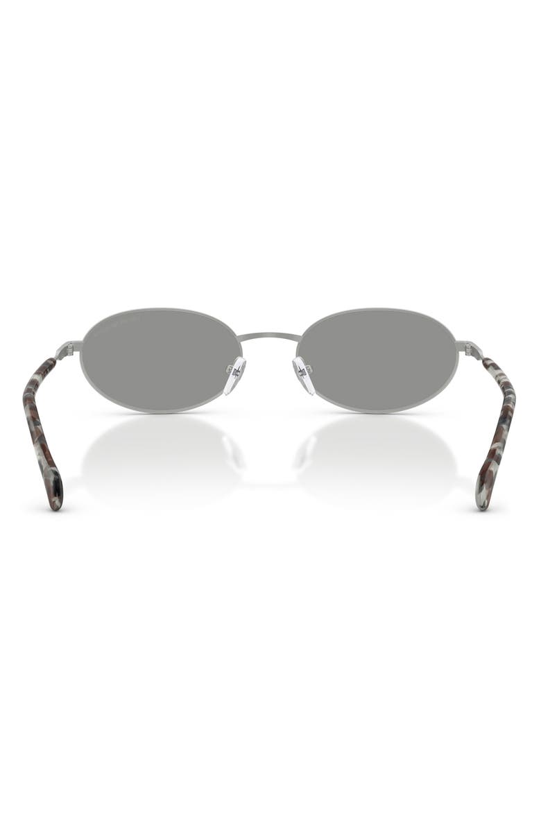 Emporio Armani 54mm Oval Sunglasses, Alternate, color,