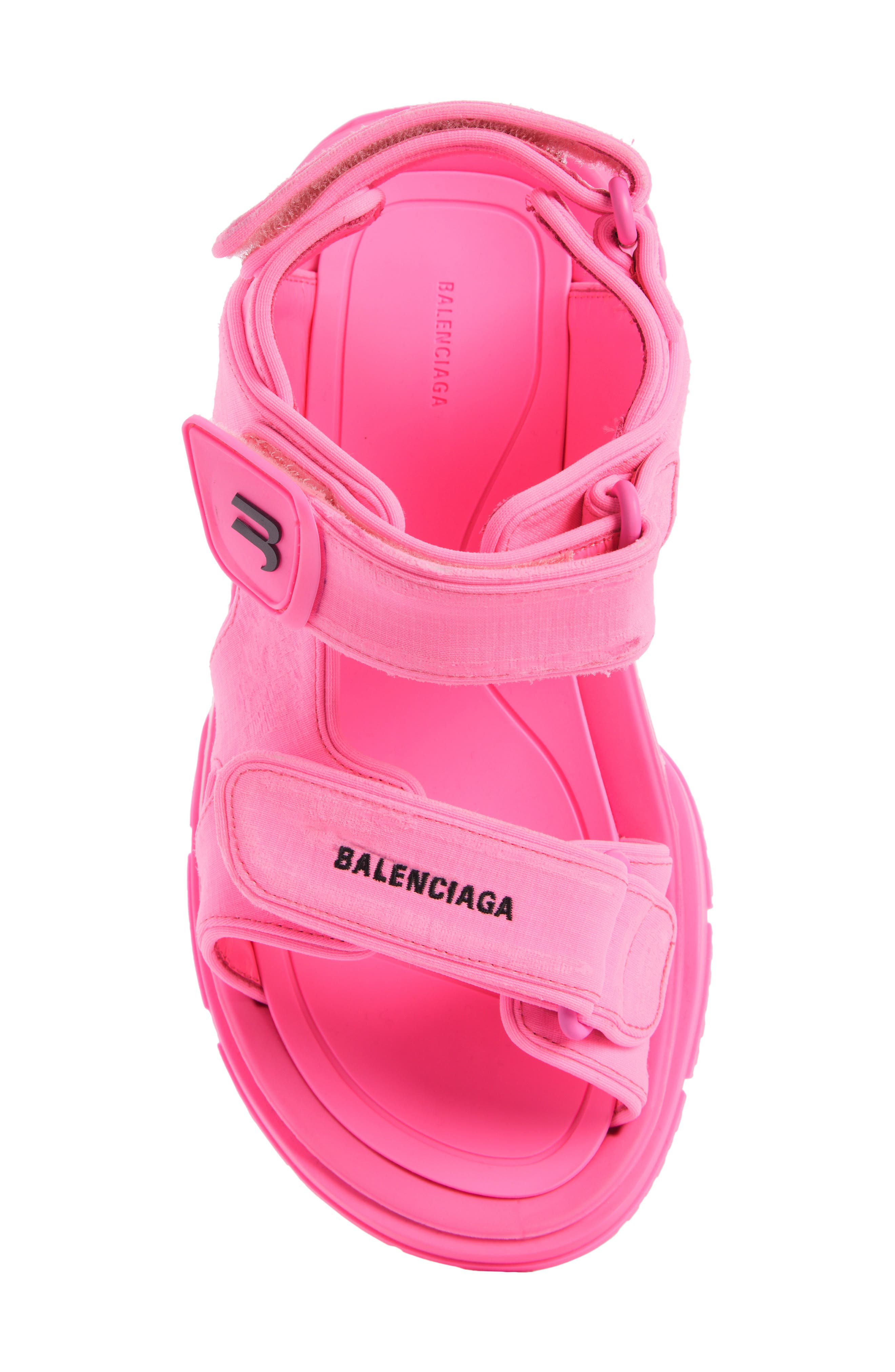Balenciaga Tourist Sandal, Alternate, color, 