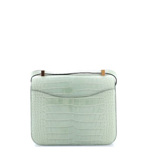 Pre-owned Hermes Hermes Constance Bag Matte Alligator 24