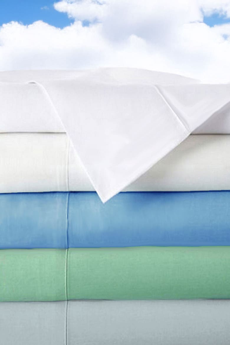 Luxury 100% Viscose Cooling Deep-Pocket Fitted Sheet, Alternate, color, Platinum