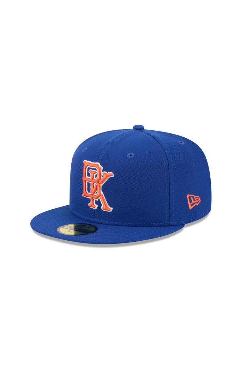 New Era Men's New Era Blue Brooklyn Cyclones Theme Nights 59FIFTY Fitted Hat, Alternate, color,