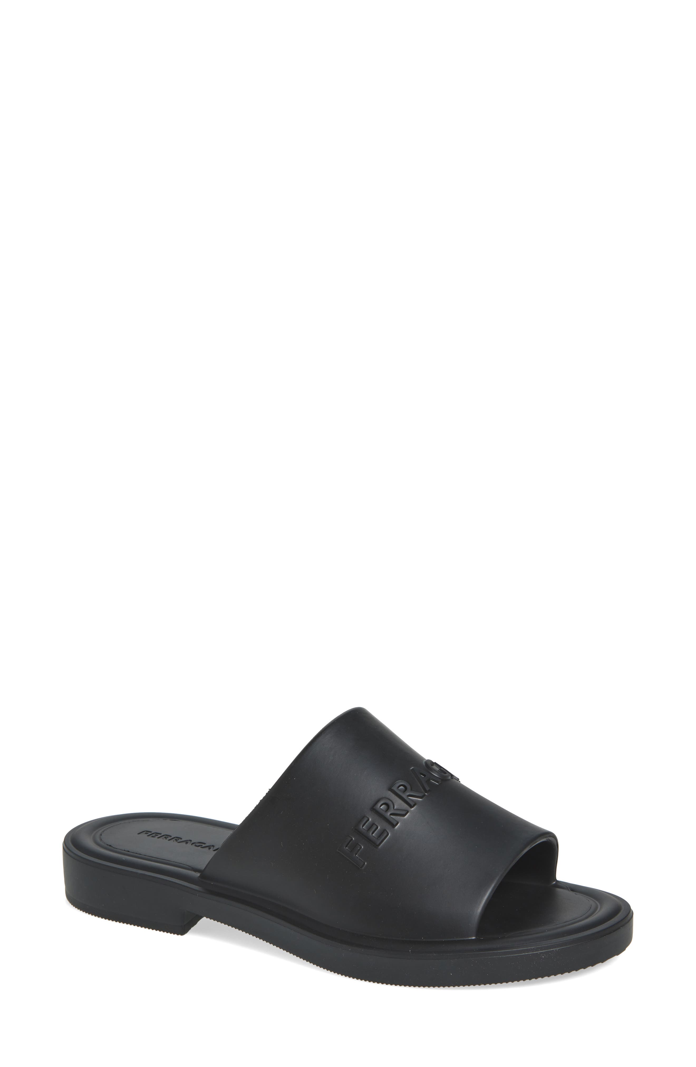 FERRAGAMO Jelly Slide Sanal, Main, color, 