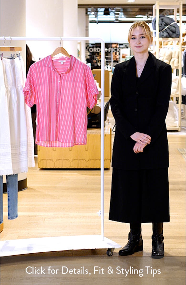 Chase Cotton & Modal Button-Up Shirt, sales video thumbnail