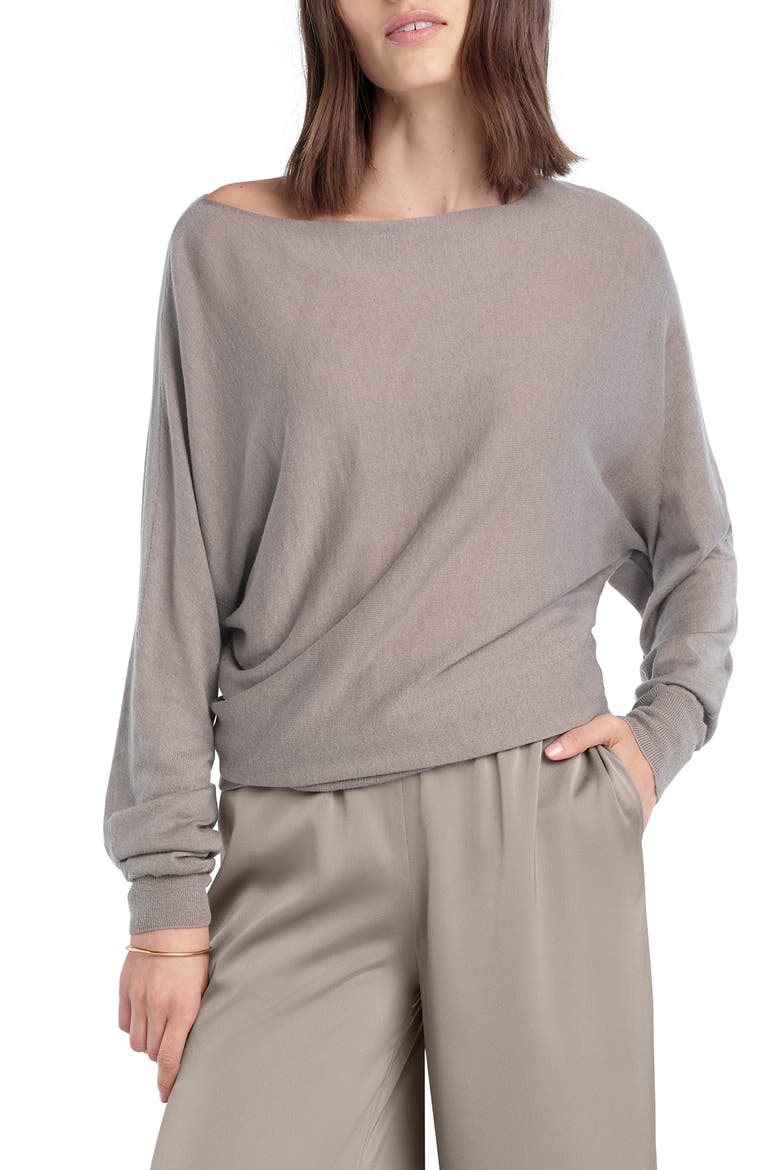 The Effortless Merino Wool Sweater, Main, color, SOFT TAUPE
